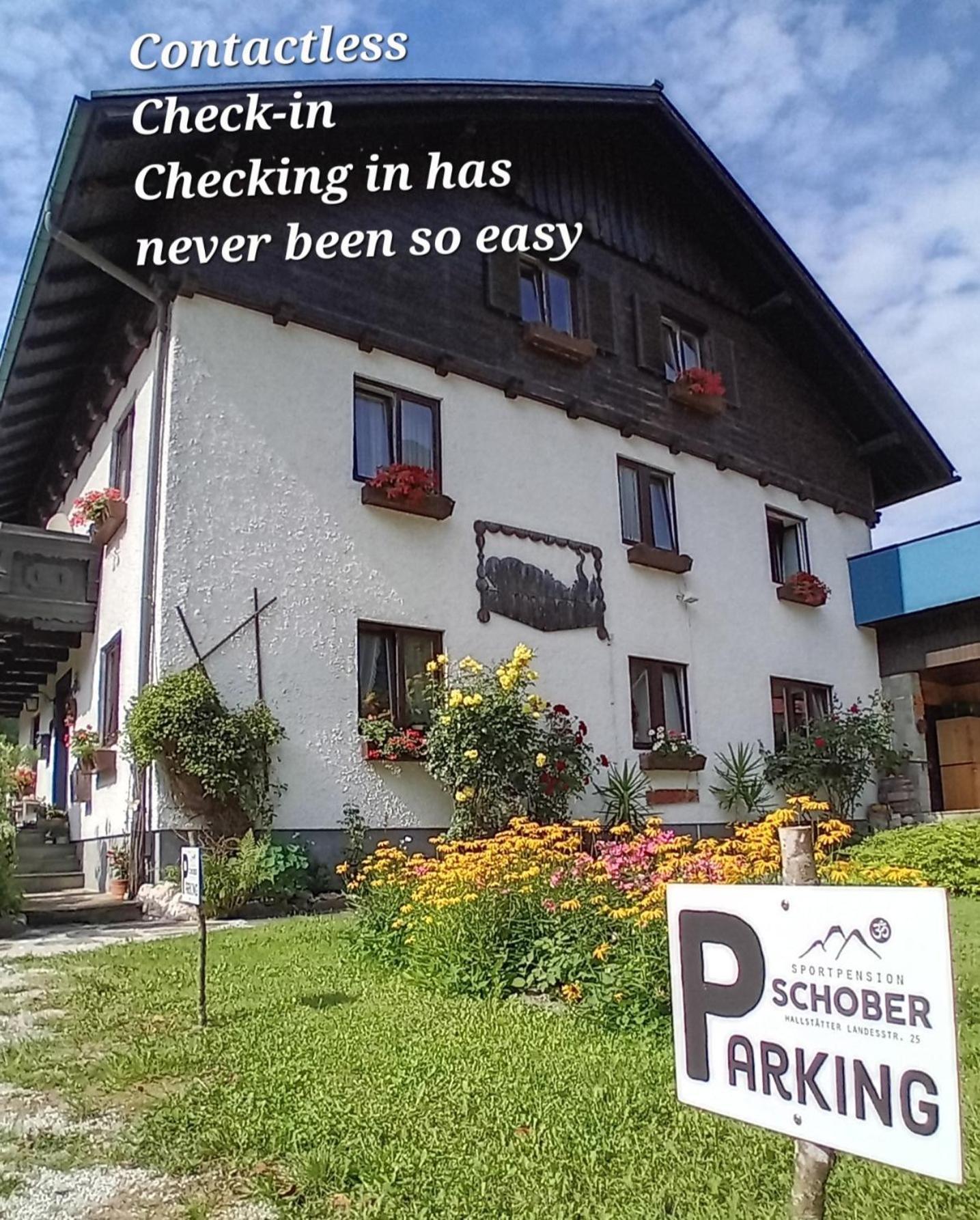 Sportpension Schober Obertraun Esterno foto